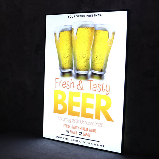 How LED Lightboxes Transform Café Marketing in India